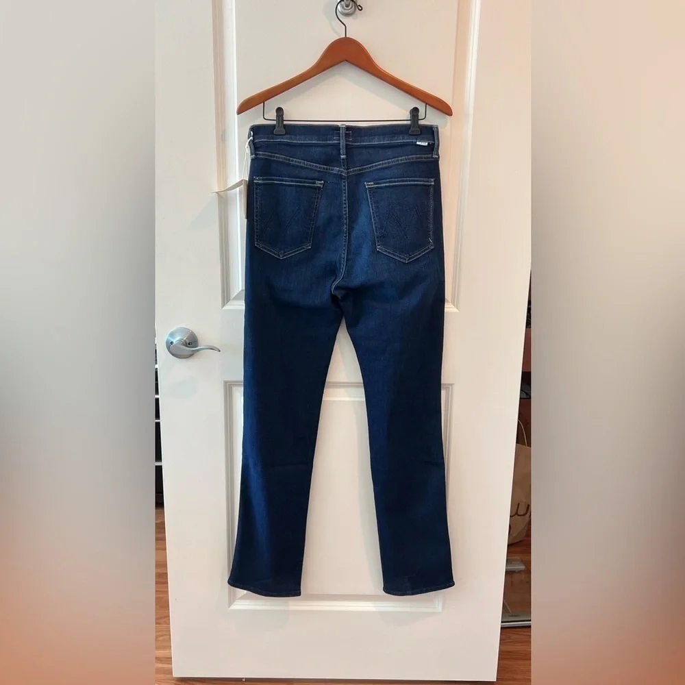 MOTHER HIGH WAISTED DOUBLE RIDER SKIMP JEANS OFF LIMITS